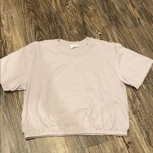 Gray/Purple Wilfred Crop Top